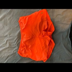 Orange Polo Ralph Lauren Swim Shorts